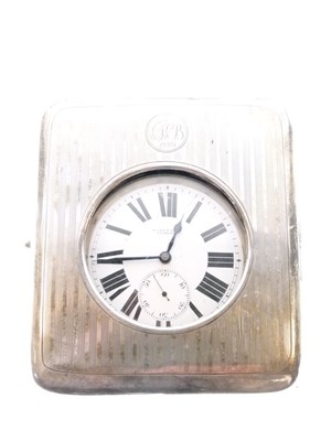 Lot 105 - Goliath nickel top wind pocket watch