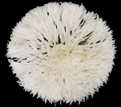 Lot 307 - Decorative feather centrepiece or basket
