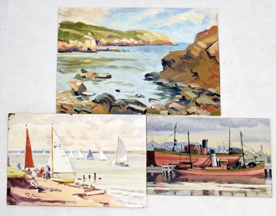 Lot 626 - Ronald Henry Johnson (British, 1930-2025) - Three oils on board