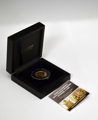 Lot 22 - Queen Elizabeth II gold double sovereign coin, 1989