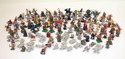 Lot 452 - Collection of vintage Warhammer and other miniature metal figures