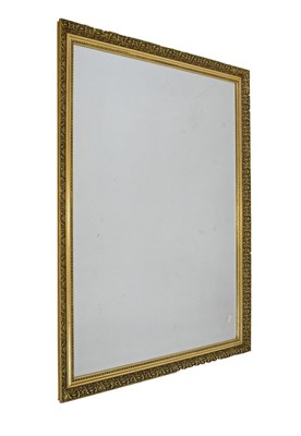 Lot 670 - Large gilt wall mirror