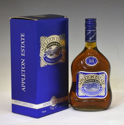 Lot 568 - Appleton Estate Hand-Blended Jamaica Rum, 21 Years Old Estate Distilled