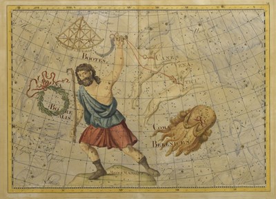 Lot 596 - Johann Elbert Bode, (1747-1826) - Celestial chart