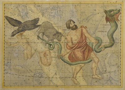 Lot 597 - Johann Elbert Bode, (1747-1826) - Celestial chart