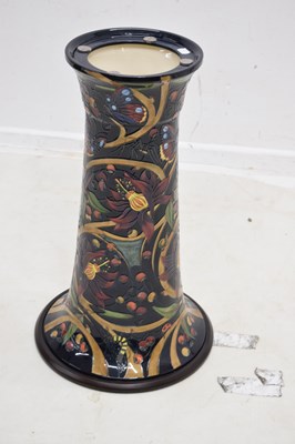 Lot 197 - Moorcroft - Jardinière and pedestal in the 'Hartgring' pattern