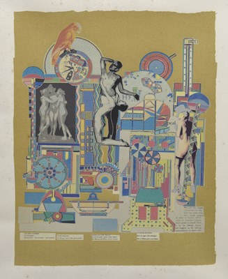 Lot 639 - After Sir Eduardo Paolozzi RA (British, 1924-2005) - Screenprint - 'Queen of the Night'