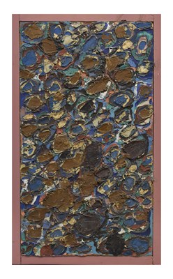 Lot 638 - Attributed to Frank Beanland (British, b. 1936) - Oil / acrylic on board - Abstract study