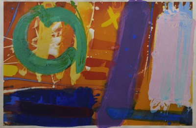 Lot 643 - After Albert Irvin RA (British, 1922-2015) - Screenprint - 'Thames, 1990'