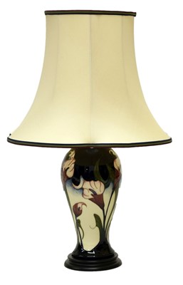Lot 195 - Moorcroft table lamp