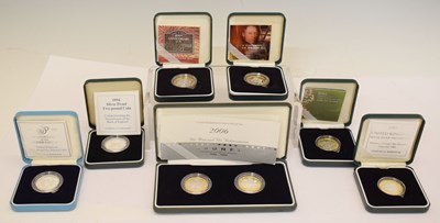 Lot 241 - Elizabeth II - Royal Mint - Collection of silver proof £2 coins