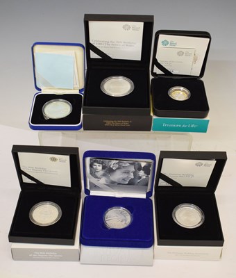 Lot 242 - Elizabeth II - Royal Mint - Collection of silver proof coins