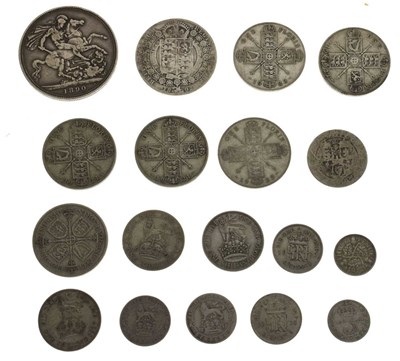 Lot 234 - Collection of Victorian and early 20th century silver coinage