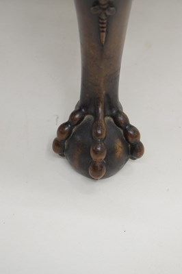 Lot 526 - Attributed to John Barrow for Gillows of Lancaster - George IV walnut open arm library chair