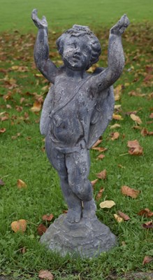 Lot 539 - 19th century lead statue