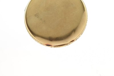 Lot 77 - Edwardian 18ct gold cased open face pocket watch, T.R. Hanby of Bradford