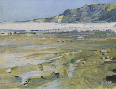 Lot 317 - Arthur Karl Maderson (British, b.1942) - 'East Quantoxhead, Low Tide'
