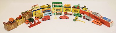 Lot 365 - Mixed quantity of loose and boxed diecast to include Matchbox Moko Lesney
