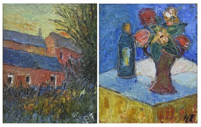 Lot 692 - Barrington Tabb (British, 1934-2022) - Two oils on board