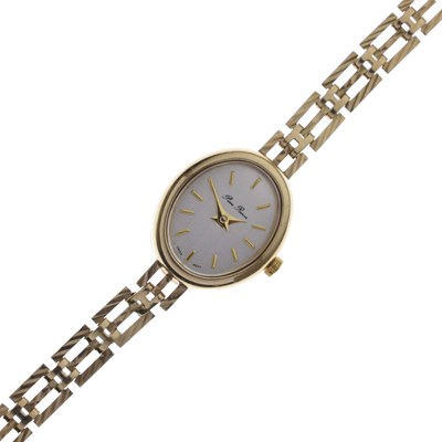 Lot 116 - Pierre Renoir - Lady's 9ct gold bracelet watch