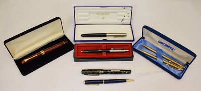 Lot 232 - Croxley Dickinson vintage fountain pen, etc