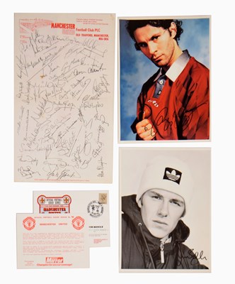 Lot 352 - Manchester United Football Club memorabilia