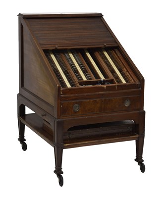 Lot 779 - Early 20th century optometrist's mahogany cabinet