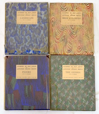 Lot 581 - C. G. Holme, 'Glimpses of Old Japan from Japanese Colour Prints', four volumes