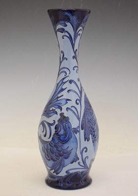 Lot 500 - Moorcroft - Vase of baluster form with flared neck