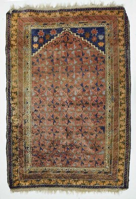 Lot 711 - Small Middle Eastern prayer rug