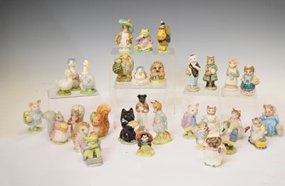 Lot 498 - Collection of thirty Beswick Beatrix Potter figures