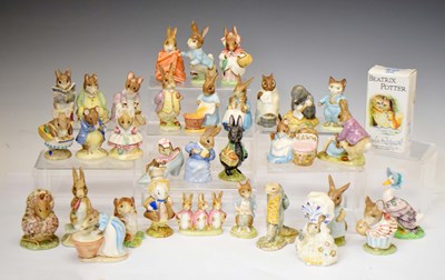 Lot 499 - Collection of approximately 30 Beswick Beatrix Potter figures