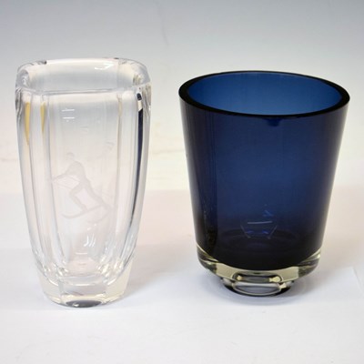 Lot 468 - Sven Palmquist for Orrefors, Sweden - Vase etc