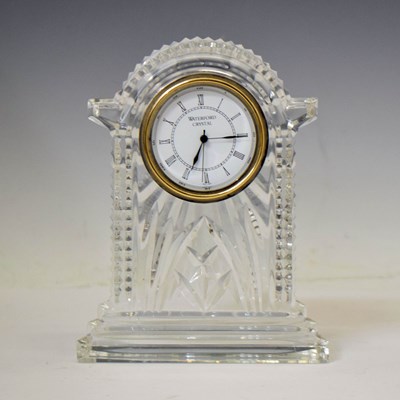 Lot 464 - Waterford Crystal - Mantel clock