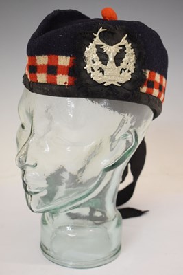 Lot 333 - Scottish Gordon Highlanders Glengarry cap