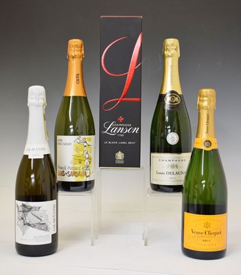 Lot 427 - Lanson Champagne, Veuve Cliquot Champagne, etc