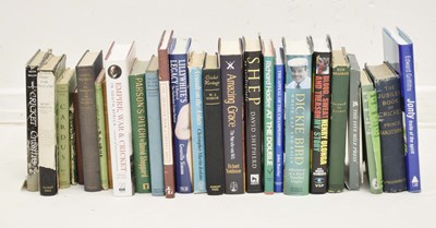 Lot 355 - Cricket Interest - Collection of cricket books, including signed editions