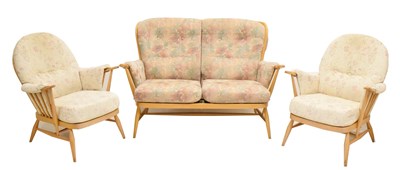 Lot 788 - Ercol - Three-piece lounge suite