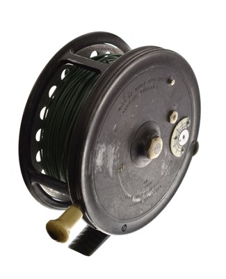 Lot 344 - Hardy Brothers Ltd - The 'Silex Major' 4" fishing reel