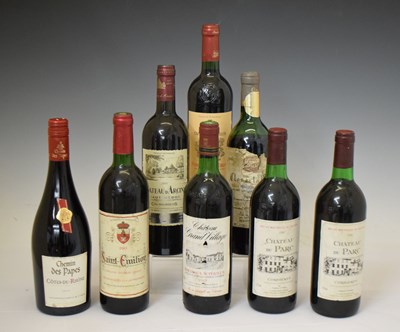 Lot 407 - French red table wine to include Saint Emilion, Chateau du Parc