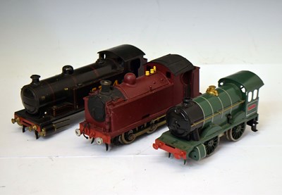 Lot 382 - Two scratch built O gauge railway trainset locomotives