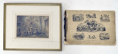 Lot 613 - After George Cruikshank (1792-1878) - Engraving - 'Indigestion'