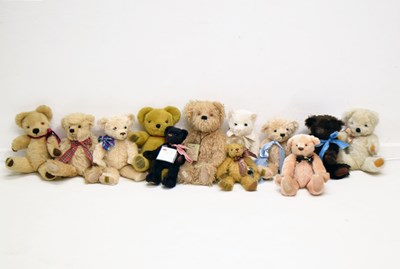 Lot 392 - Collection of Merrythought and Dean's Rag Book teddy bears