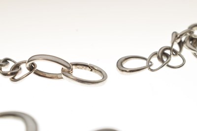 Lot 46 - Georg Jensen - Offspring necklace and matching bracelet