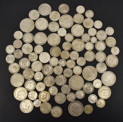 Lot 200 - Quantity of mainly GB pre 1947 silver coinage