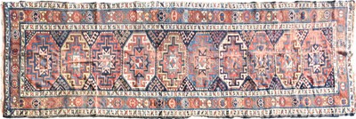 Lot 456 - Antique Caucasian Kazak runner