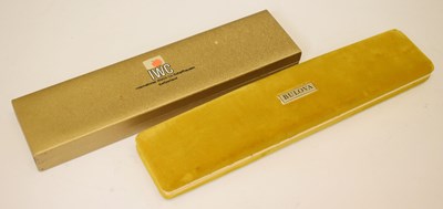 Lot 121 - Two vintage watch boxes