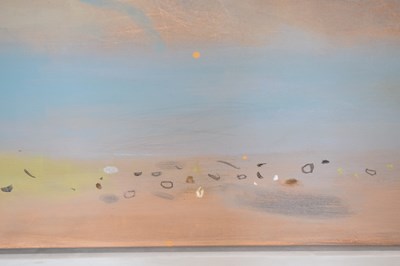 Lot 457 - Elaine Pamphilon, (b.1948) - Oil on canvas - 'Hayle Estuary'