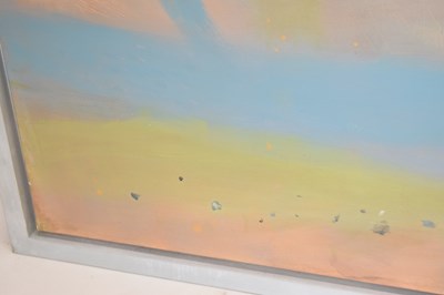 Lot 457 - Elaine Pamphilon, (b.1948) - Oil on canvas - 'Hayle Estuary'