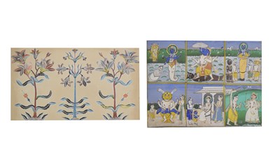 Lot 574 - Two 19th century Indian watercolours